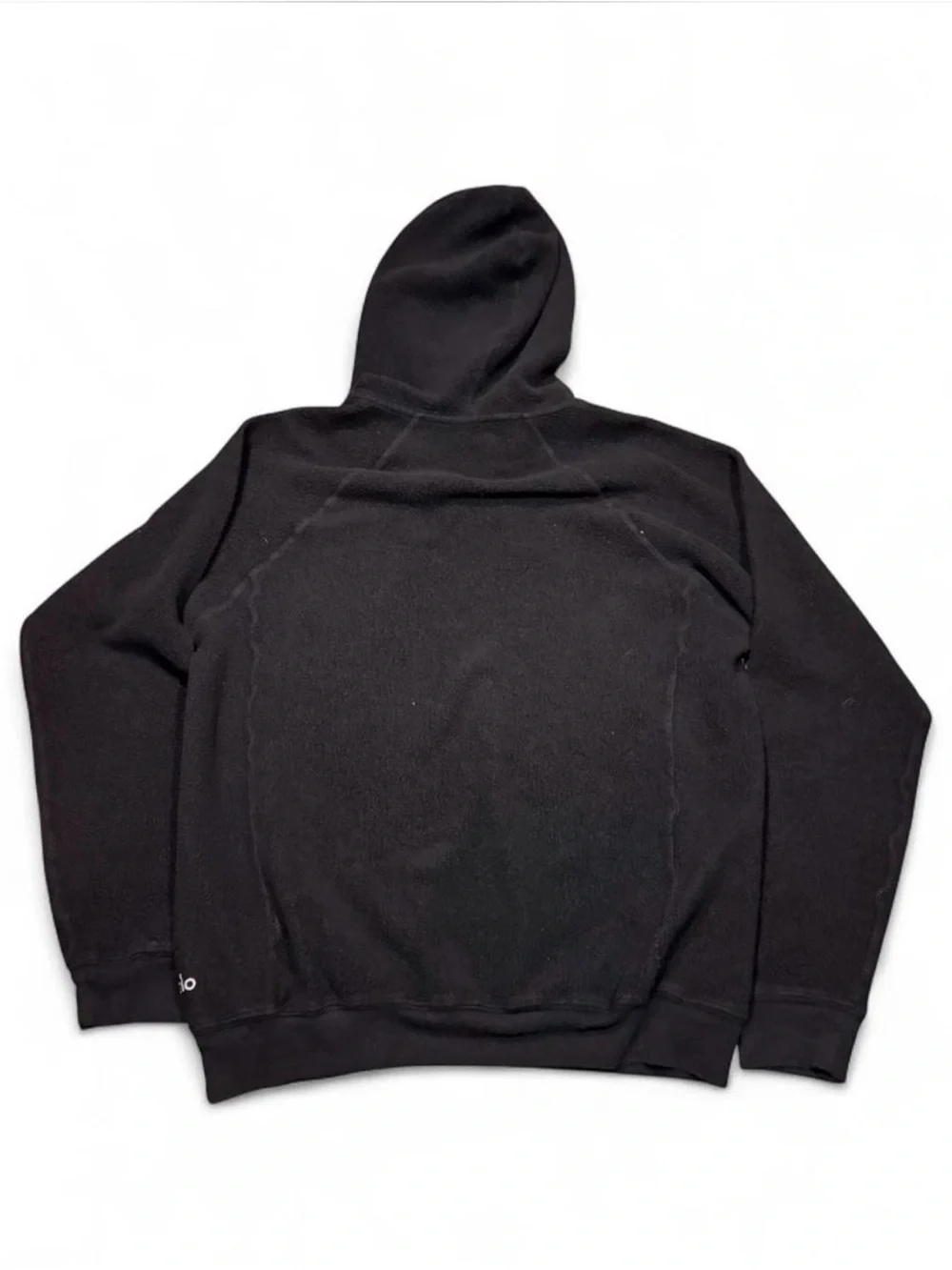 Alo Yoga Black Fleece Pullover Hoodie Size‎ Large